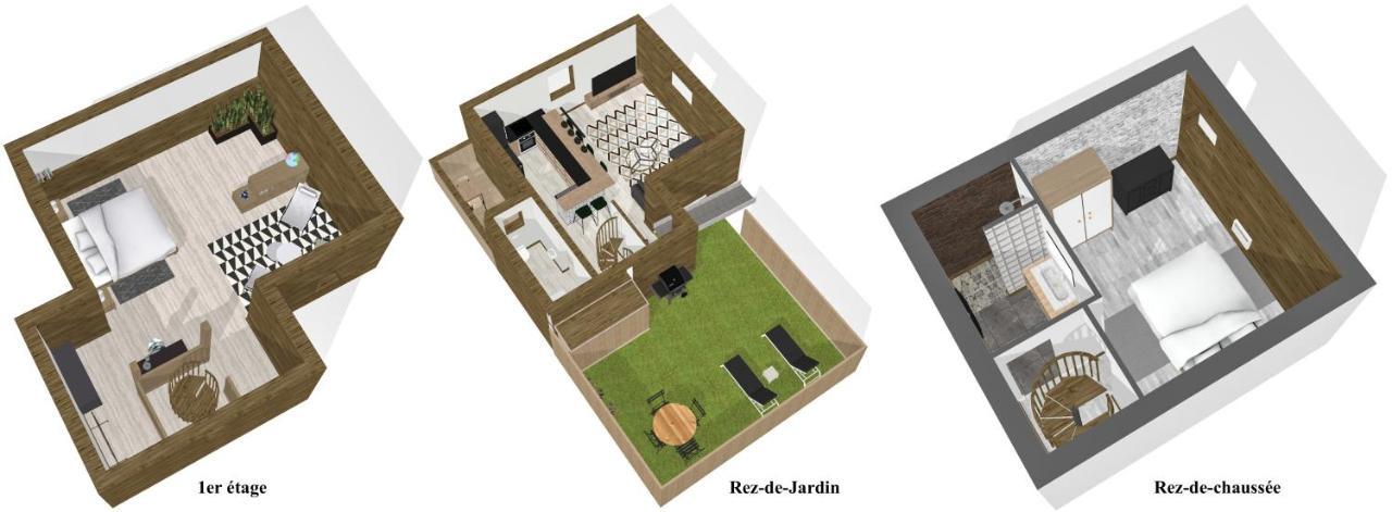 Le Grenier 1821 - Mini Chalet - Centre Village - Aravistour Saint-Jean-de-Sixt Luaran gambar