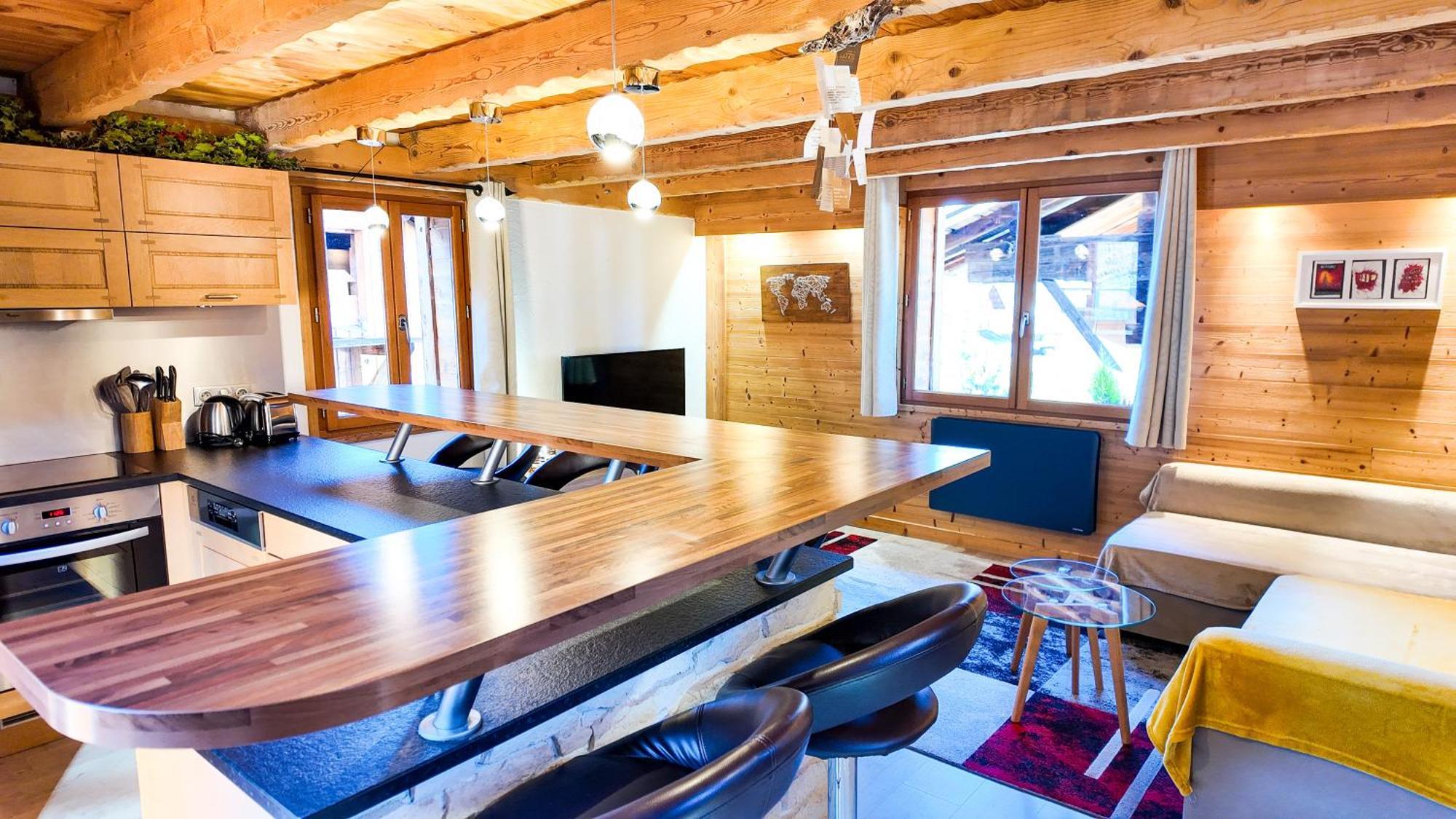 Le Grenier 1821 - Mini Chalet - Centre Village - Aravistour Saint-Jean-de-Sixt Luaran gambar