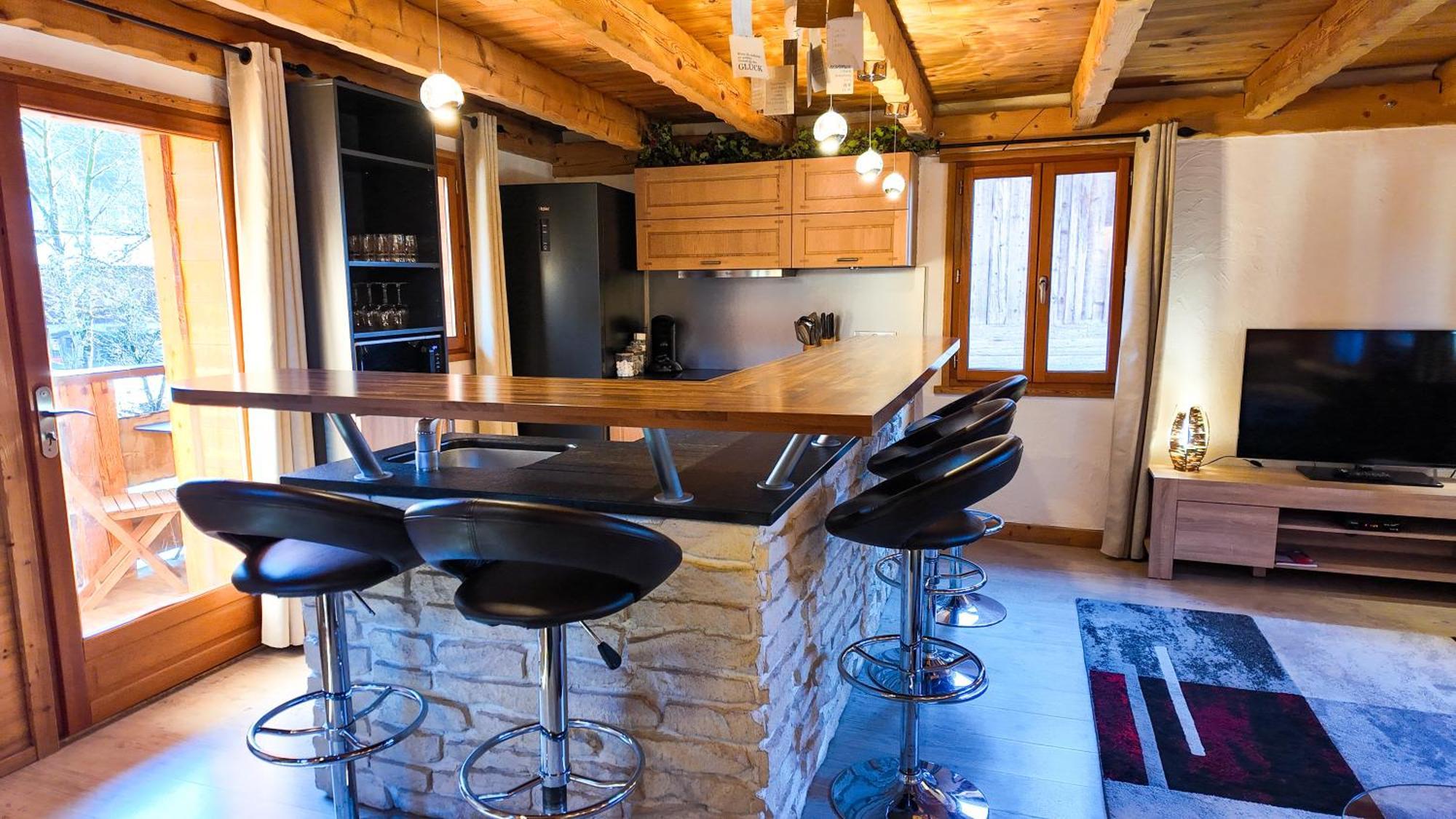 Le Grenier 1821 - Mini Chalet - Centre Village - Aravistour Saint-Jean-de-Sixt Luaran gambar
